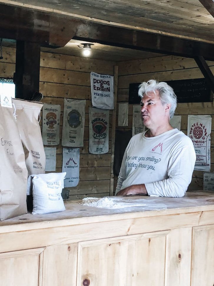 Mark at K2 Milling 100km Foods Farm Tour